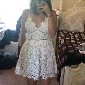 Tobi white/off white dress